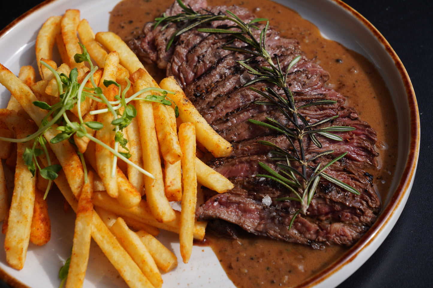Hanger Steak & Fries