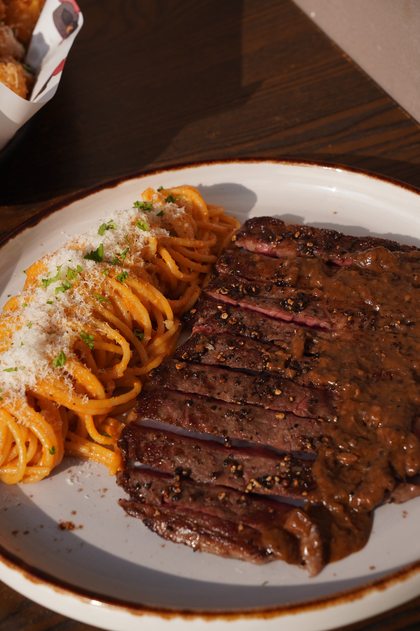 Wagyu Steak & Pasta